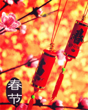 节日祝福彩信春节彩信春节花开